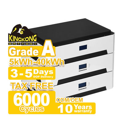 51.2v 10kwh 20kwh 30kwh 50kwh Lifepo4 لیتیوم یون خانه سیستم خورشیدی قابل جمع