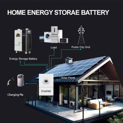 48 ولت 51.2 ولت باطری LiFePO4 200Ah 300Ah 400Ah 15kWh 20kWh برای ذخیره انرژی خورشیدی