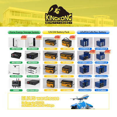 ذخیره سازی عادی 230Ah 280Ah 3.2V LiFePO4 سلول باتری با بسته شارژ مجدد طولانی مدت