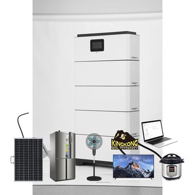 200Ah 300Ah 400Ah 500Ah 48V Lifepo4 باتری همه در یک اینورتر و فوسفات نصب