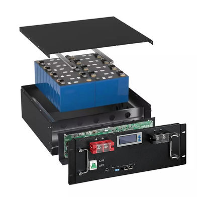 IP55 OEM 48V 100AH بسته باتری LiFePO4 برای ذخیره انرژی 10-20 KWh محدوده قدرت خروجی