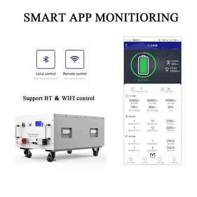 280Ah 51.2V LiFePO4 باتری لیتیوم خورشیدی برای خانه سیستم انرژی خورشیدی 15kwh OEM