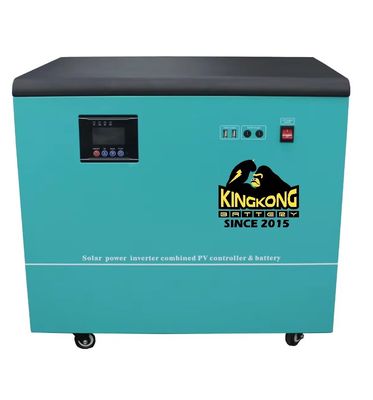 سیستم ذخیره سازی انرژی خورشیدی خانگی 10KW با ژنراتور 12V و باتری لیتیوم 48V 200ah