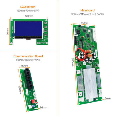 16S 48V Smart BMS برای ذخیره سازی سیستم خورشیدی 100A 200A سیستم مدیریت باتری LiFePO4