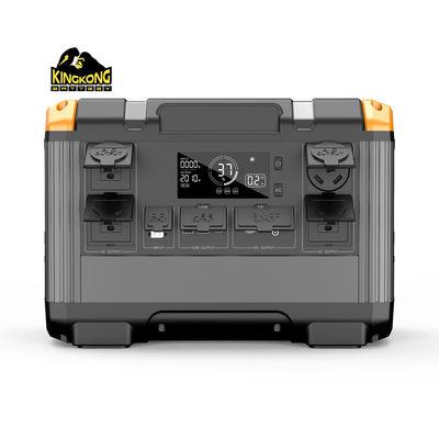 ایستگاه برق اضطراری در فضای باز 2400 وات با نوع باتری LiFePO4 و زمان شارژ سریع