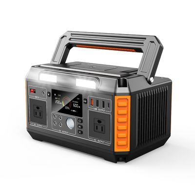 مرکز برق خورشیدی قابل تنظیم 700W با باتری یون لیتیوم و خروجی 520WH
