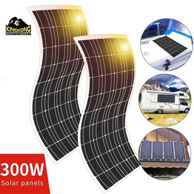 پنل خورشیدی انعطاف پذیر OEM 200W ابعاد پنل 1590x710x2mm 100W 210W 310W 410W 525W