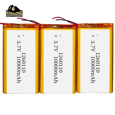 5000mAh 8000mAh 10000mAh 3.7v بسته باتری پلیمر لی قابل شارژ برای بانک برق OEM