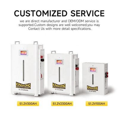 باتری لیتیوم فسفات آهن خورشیدی 48 ولت 100 آمپر ساعت 200 آمپر ساعت 280 آمپر ساعت