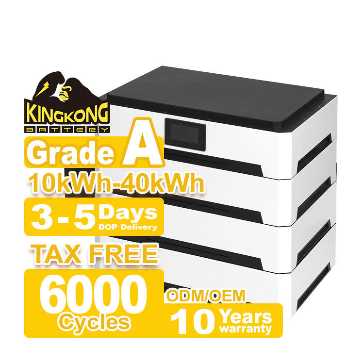 قاب فلزی لیتیوم یون ۵۱٫۲ ولت خانه تجارت انرژی خورشیدی باتری ذخیره سازی سیستم 10kwh