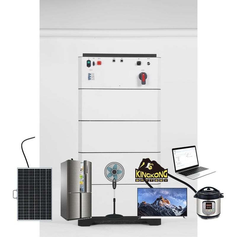 ذخیره انرژی خورشیدی 20Kwh 30Kwh باتری لیتیوم خورشیدی ولتاژ بالا