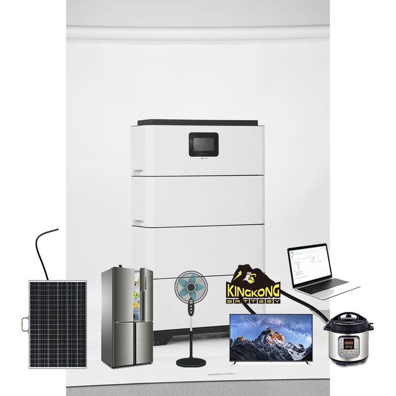 باتری متراکم HV 15kWh 20kWh 30kWh برای سیستم ذخیره انرژی خورشیدی 51.2v 100ah