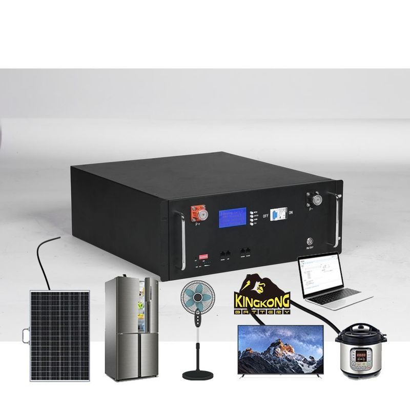 IP55 OEM 48V 100AH بسته باتری LiFePO4 برای ذخیره انرژی 10-20 KWh محدوده قدرت خروجی