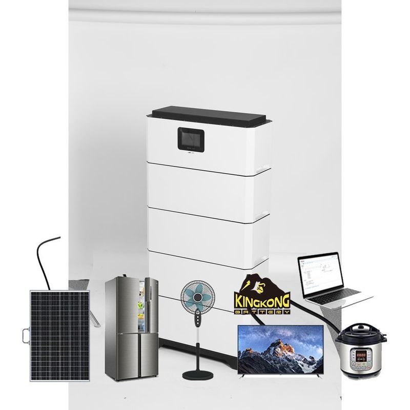 باطری ولتاژ بالا Lifepo4 15kWh 40kWh برای سیستم ذخیره انرژی خورشیدی 51.2v 100ah