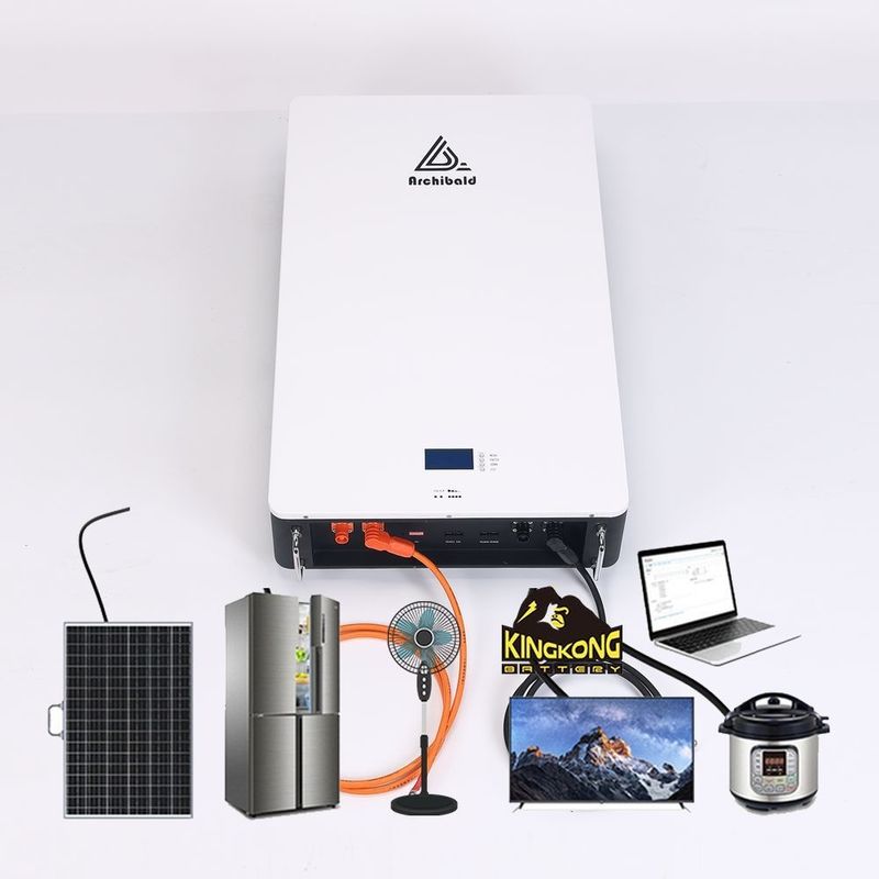 خارج از شبکه خانه ذخیره انرژی 48V 200ah 10Kwh 12v 300ah باتری های لیتیوم یون لی یون با WIFI