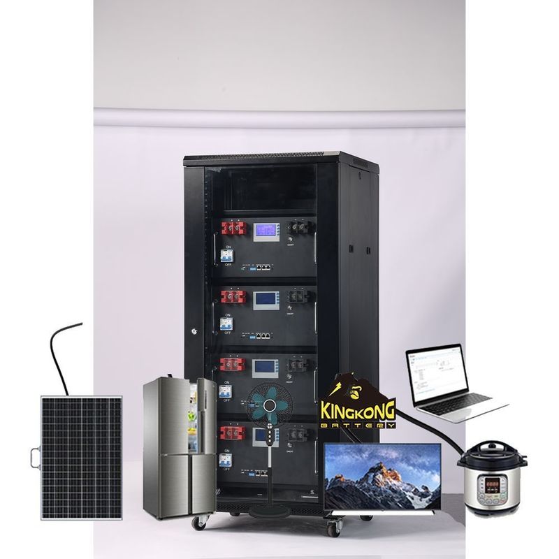 سیستم باتری ذخیره انرژی اینورتر خورشیدی LiFePO4