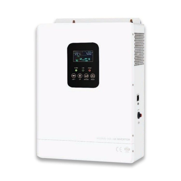 24 ولت 48 ولت خالص موج سینوس هیبرید اینورتر خورشیدی 4 6KW 7KW 8KW 10KW خروجی دوگانه 420 * 310 * 110M