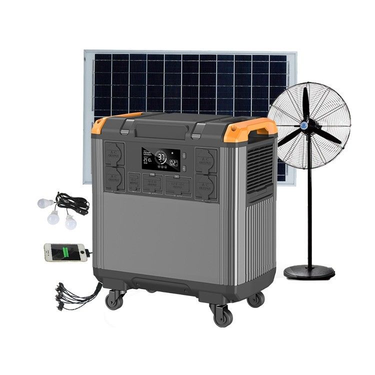ژنراتور انرژی خورشیدی 1KW با صفحه نمایش دیجیتال LCD برای سیستم روشنایی خانگی