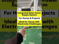 این یک سیستم تامین انرژی خورشیدی کامل است و قابل سفارشی سازی است که برای استفاده در خانه و پروژه مناسب است