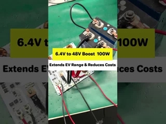 باتری ارتقا یافته 6.4V→48V: ظرفیت بالاتر (280/314Ah) ، طول عمر طولانی تر (5-8y) ، هزینه کمتر، امن تر،