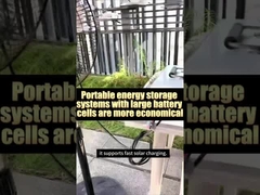 سیستم های ذخیره سازی انرژی قابل حمل با بسته های باتری آسان برای حمل و ظرفیت زیادی دارند