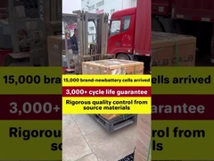 15000 باتری لیتیوم یون جدید به کشور رسیدند که بیش از 3000 چرخه استفاده را تضمین می کنند.