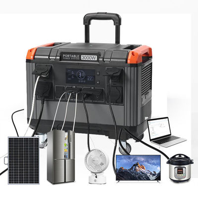 نیروگاه باتری LiFePO4 برای کمپینگ در فضای باز 150W 300W 500W 1000W 2400W 3000W