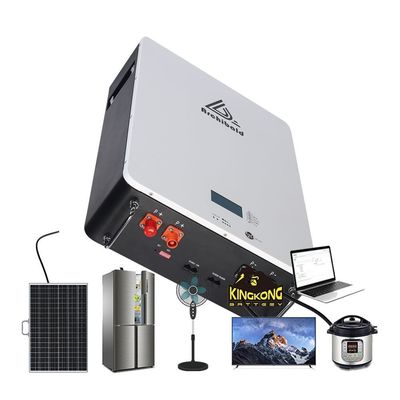 سیستم های برق 48V 200Ah باتری لیتیوم یون 10Kwh باتری های LiFePo4 برای ذخیره انرژی خورشیدی