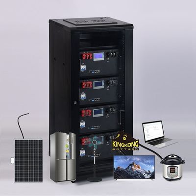 24V 48V 51.2V LiFePO4 باتری خورشیدی 5kwh 6000 چرخه برای سیستم خورشیدی برق اضطراری