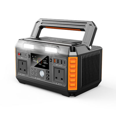 مرکز برق خورشیدی قابل تنظیم 700W با باتری یون لیتیوم و خروجی 520WH